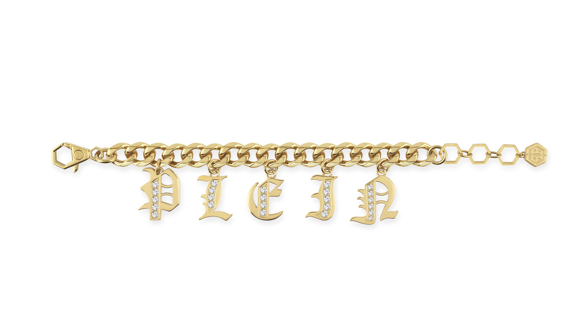 Bracelet 'Lettering' Philipp Plein Jewellery en or