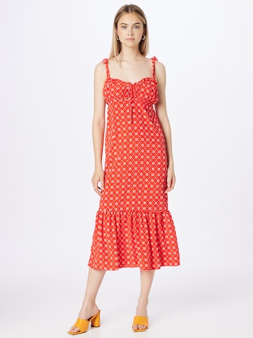 River Island Letnia sukienka 'MOLLY' w kolorze czerwony: przód