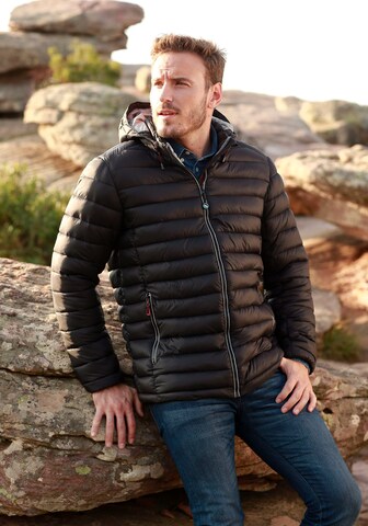 POLARINO Winterjacke in Schwarz