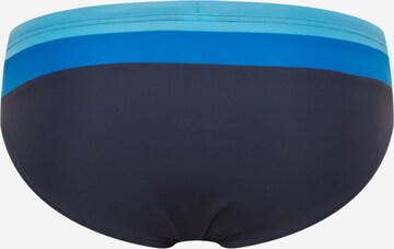 ADIDAS PERFORMANCE Athletic Swim Trunks 'Colorblock ' in Blue