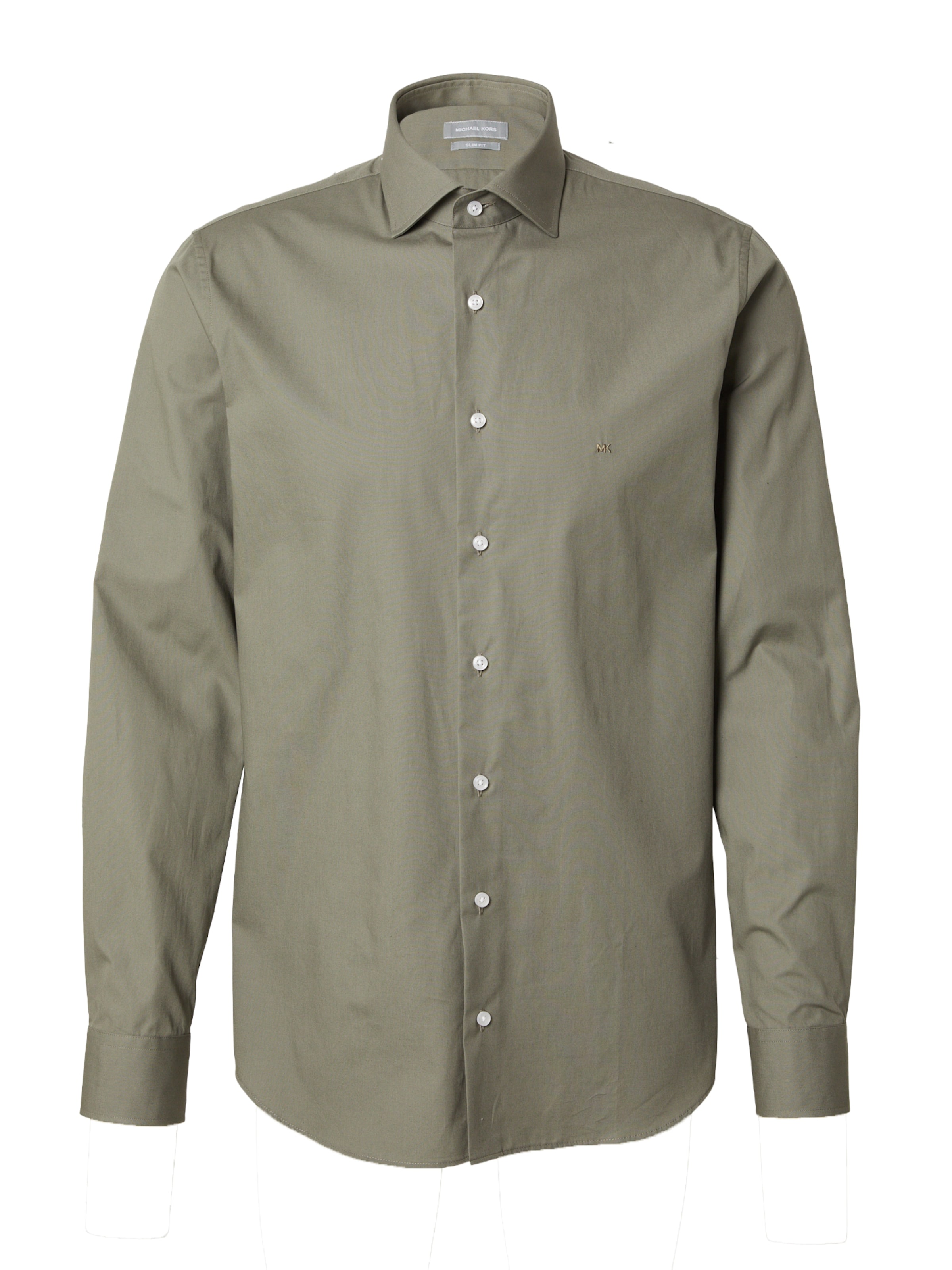 Michael Kors Slim fit Skjorta i grå: framsida