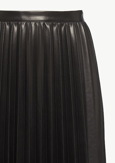 COMMA Jupe en noir, Vue avec produit