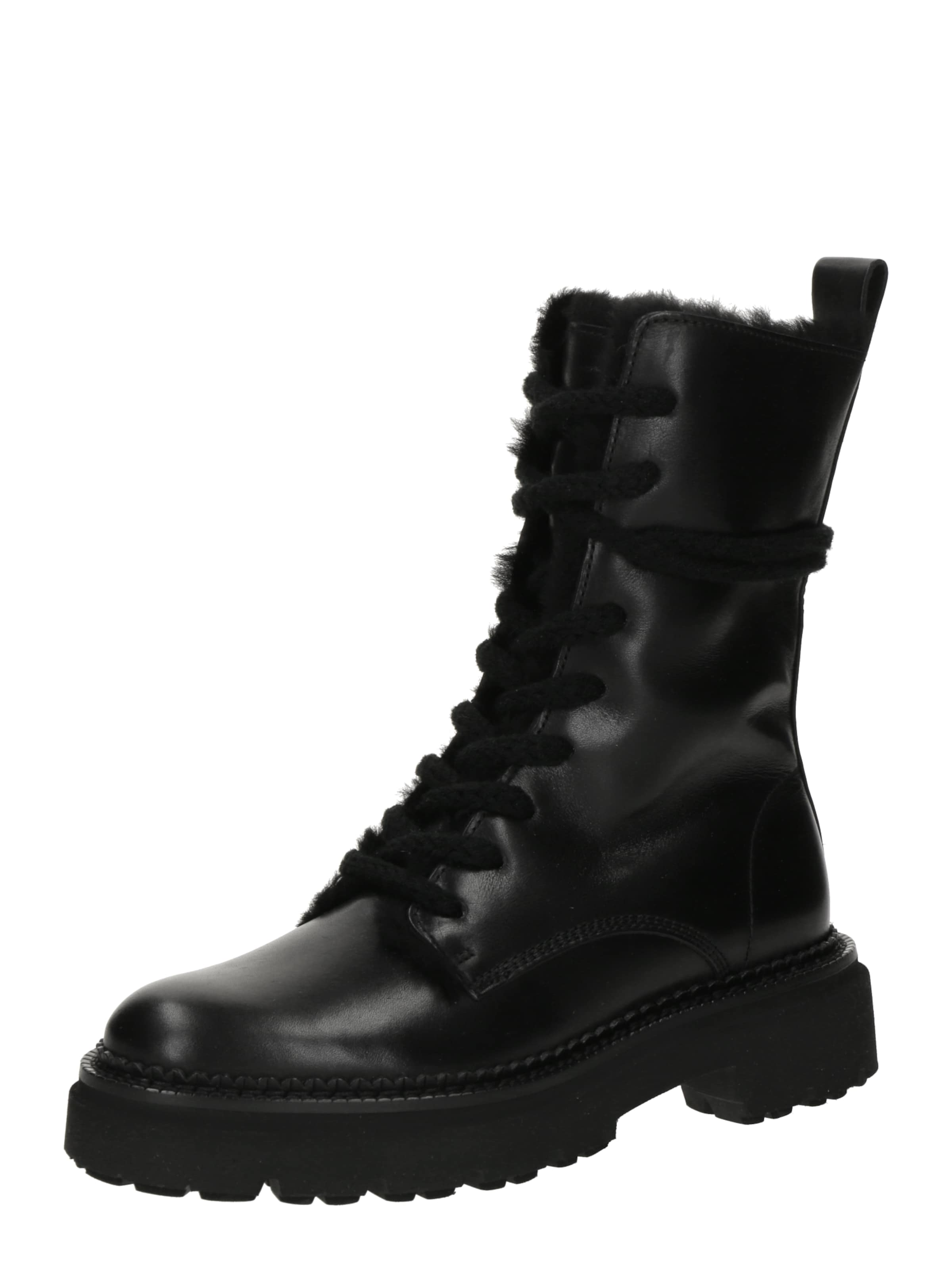 Kennel & Schmenger Ниски ботуши с връзки 'Jacy' в черно: отпред