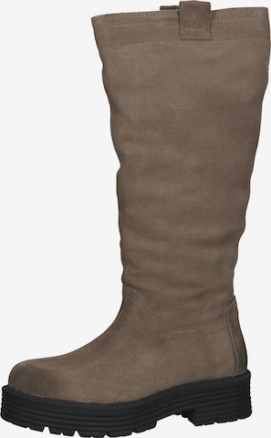 Bottes LAZAMANI en gris : devant