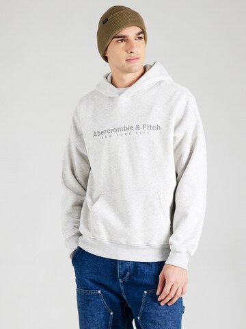 Abercrombie & Fitch Mikina – šedá: přední strana