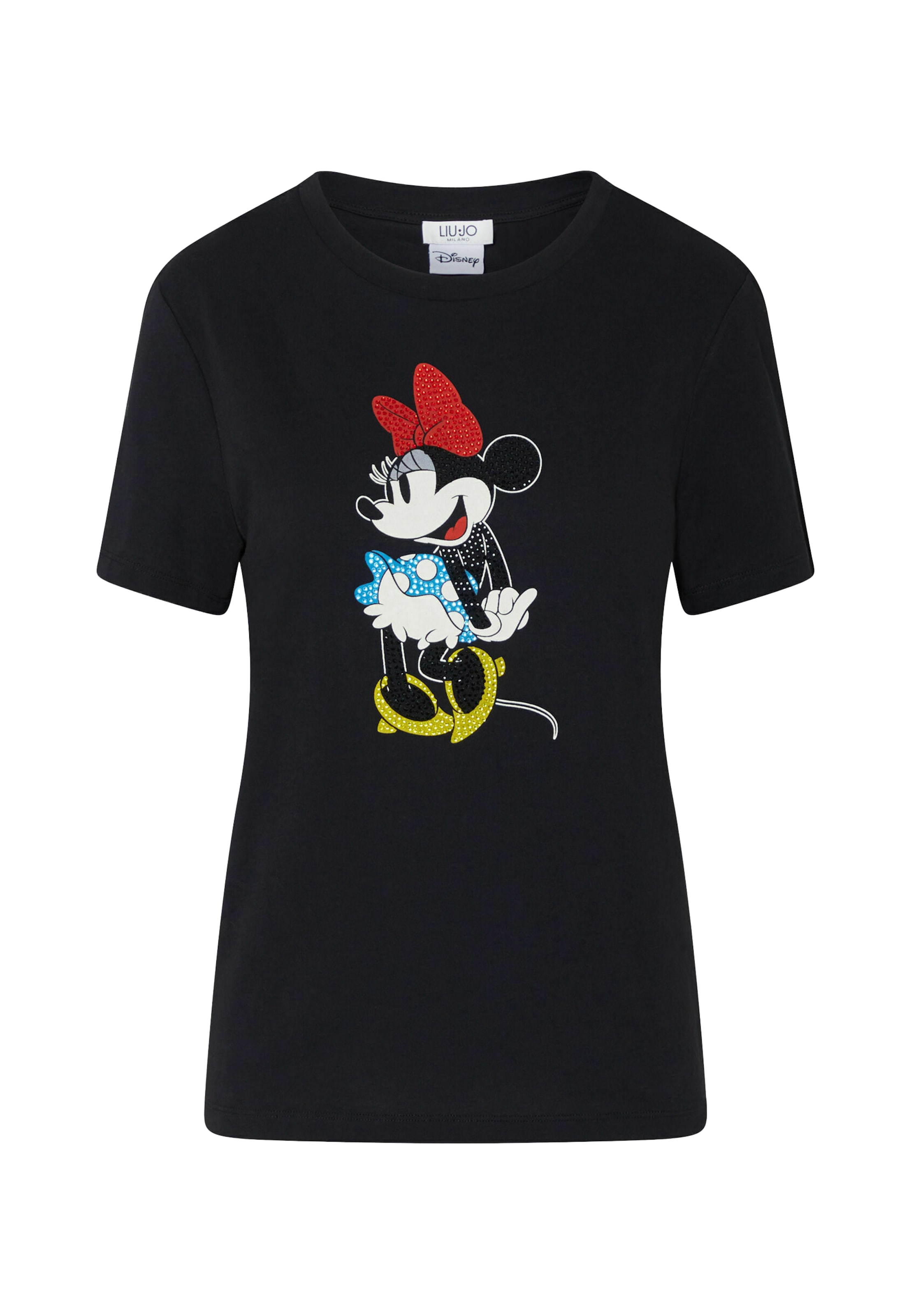 Liu Jo T-Shirt in Schwarz: Vorderseite