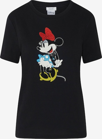 Liu Jo T-Shirt in Schwarz: Vorderseite
