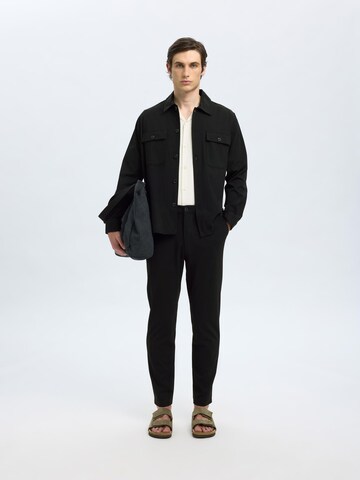 SELECTED HOMME Slimfit Bukser i sort
