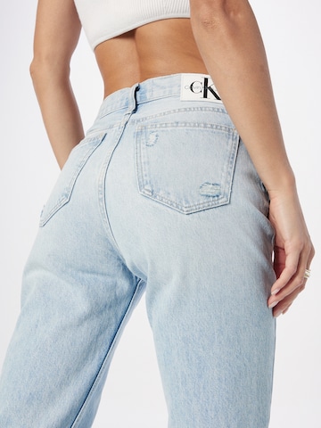 Calvin Klein Jeans Bootcut Džíny – modrá