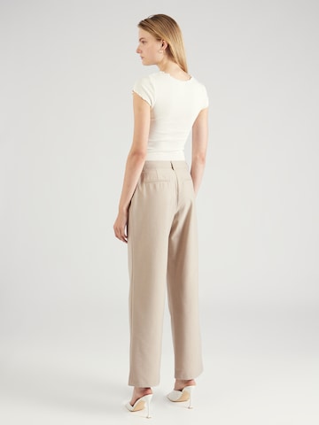 NA-KD Loose fit Trousers in Beige