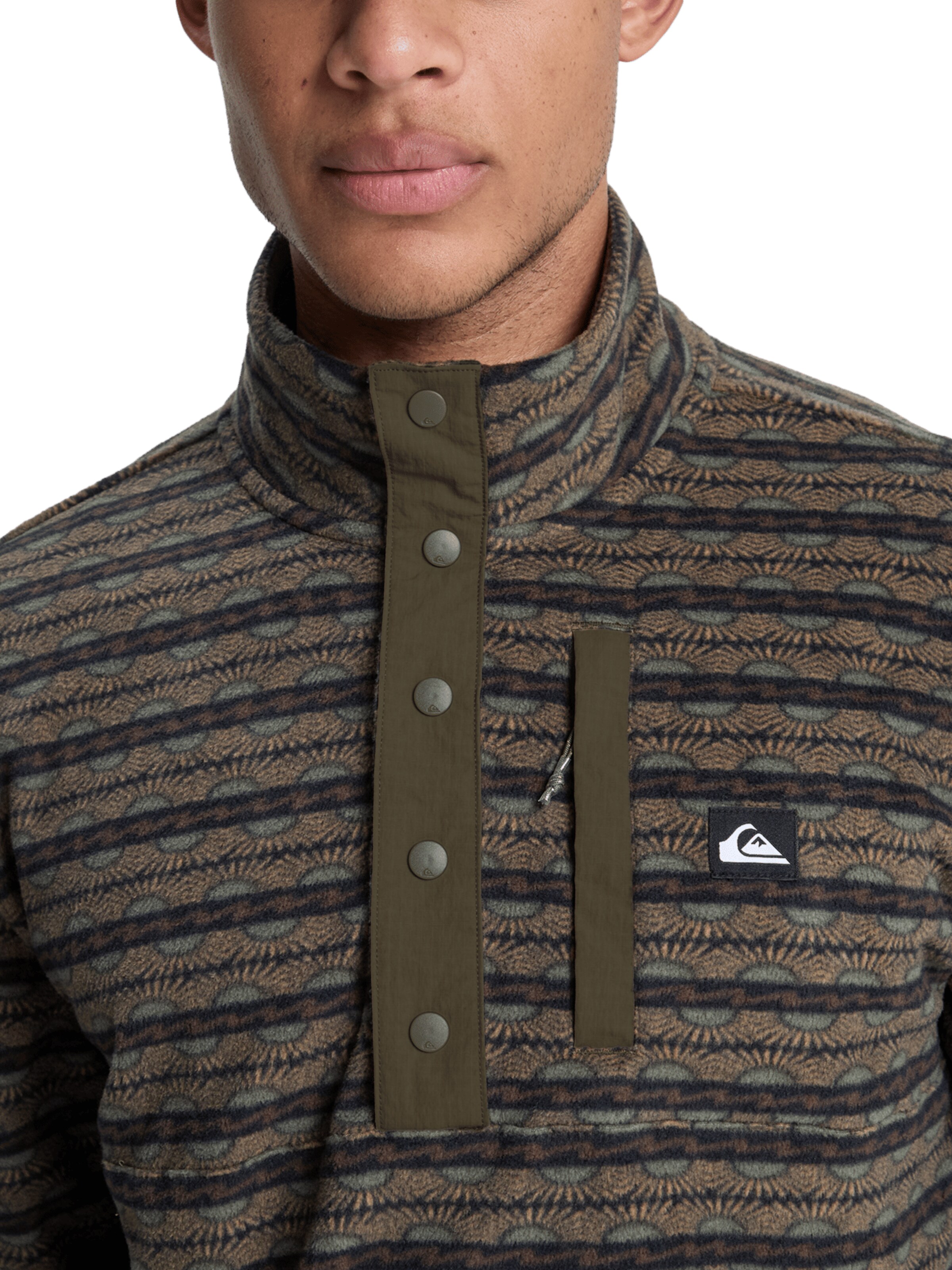 QUIKSILVER Sweatshirt in Green