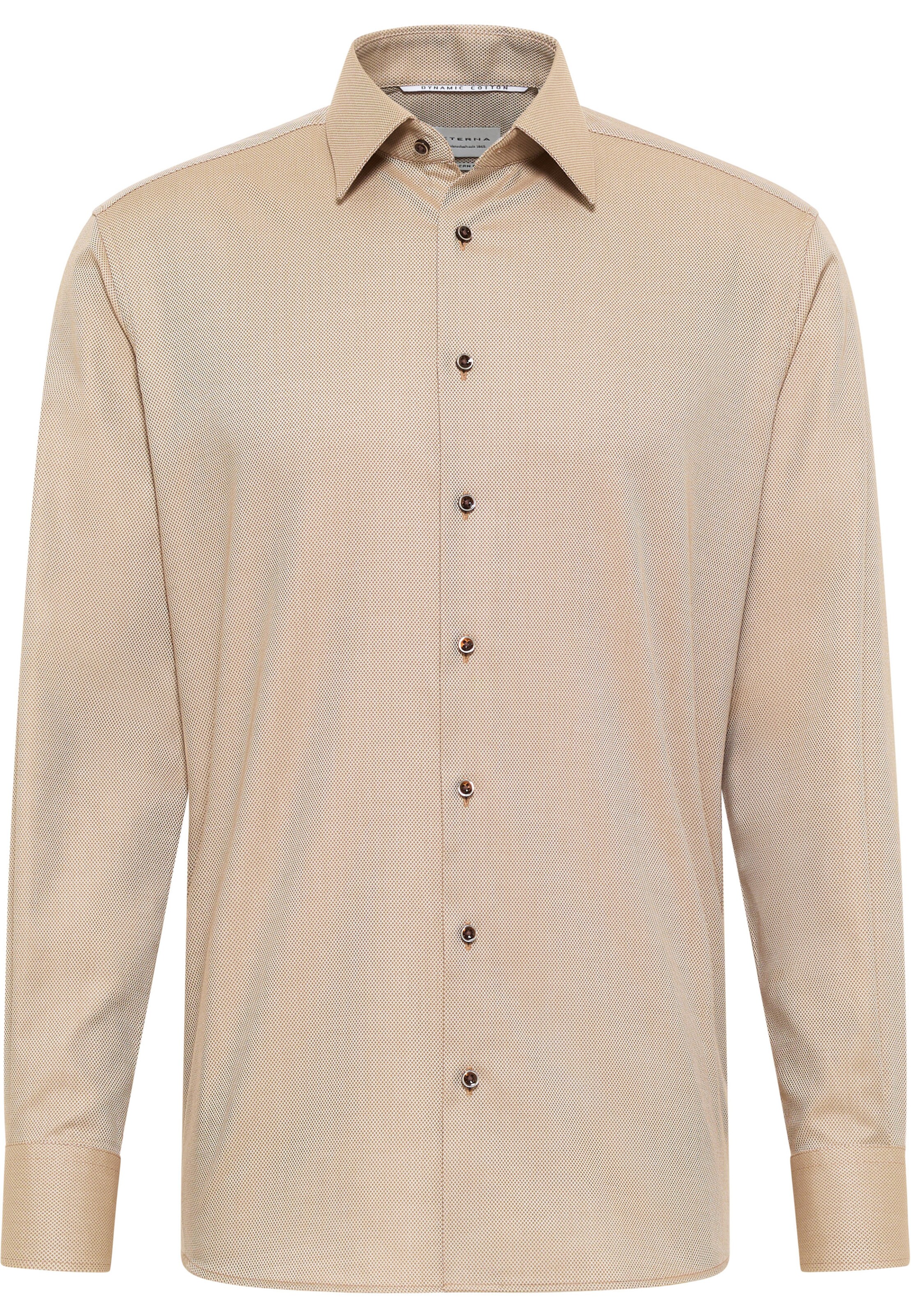 ETERNA Business shirt in Brown: front