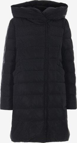 baronia Winter Coat in Black: front
