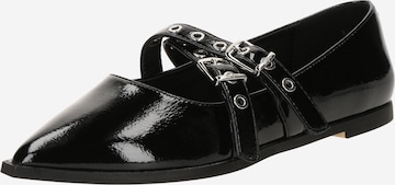 melns BUFFALO Balerīnas ar siksniņu 'MARLY': no priekšpuses
