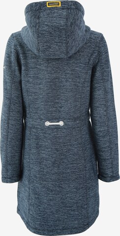 Schmuddelwedda Fleece jas in Blauw