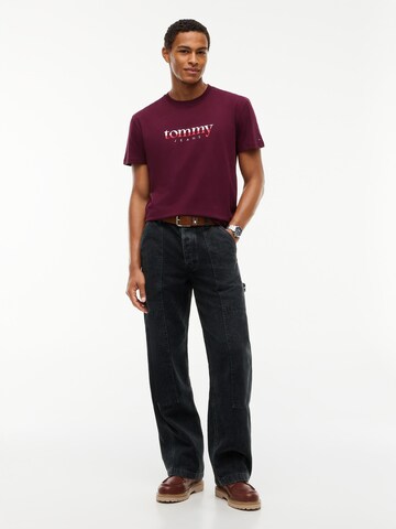 Tommy Jeans Majica | vijolična barva