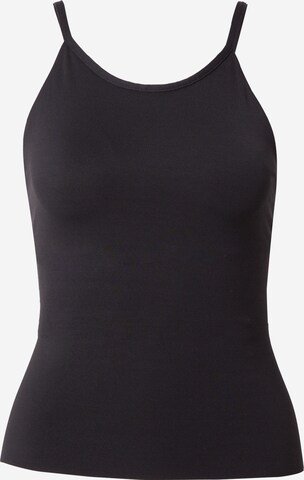 NIKE Sports Top in Black: front