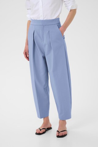 InWear Vat Bandplooibroek 'Zella' in Blauw: voorkant