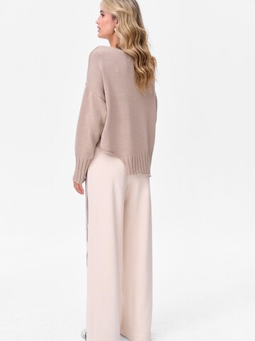 Blue Shadow Pullover‌‌‌‌‌‌‌‌‌ in Beige