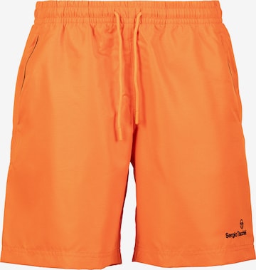 Sergio Tacchini Regular Workout Pants ' ROB 021 ' in Orange: front