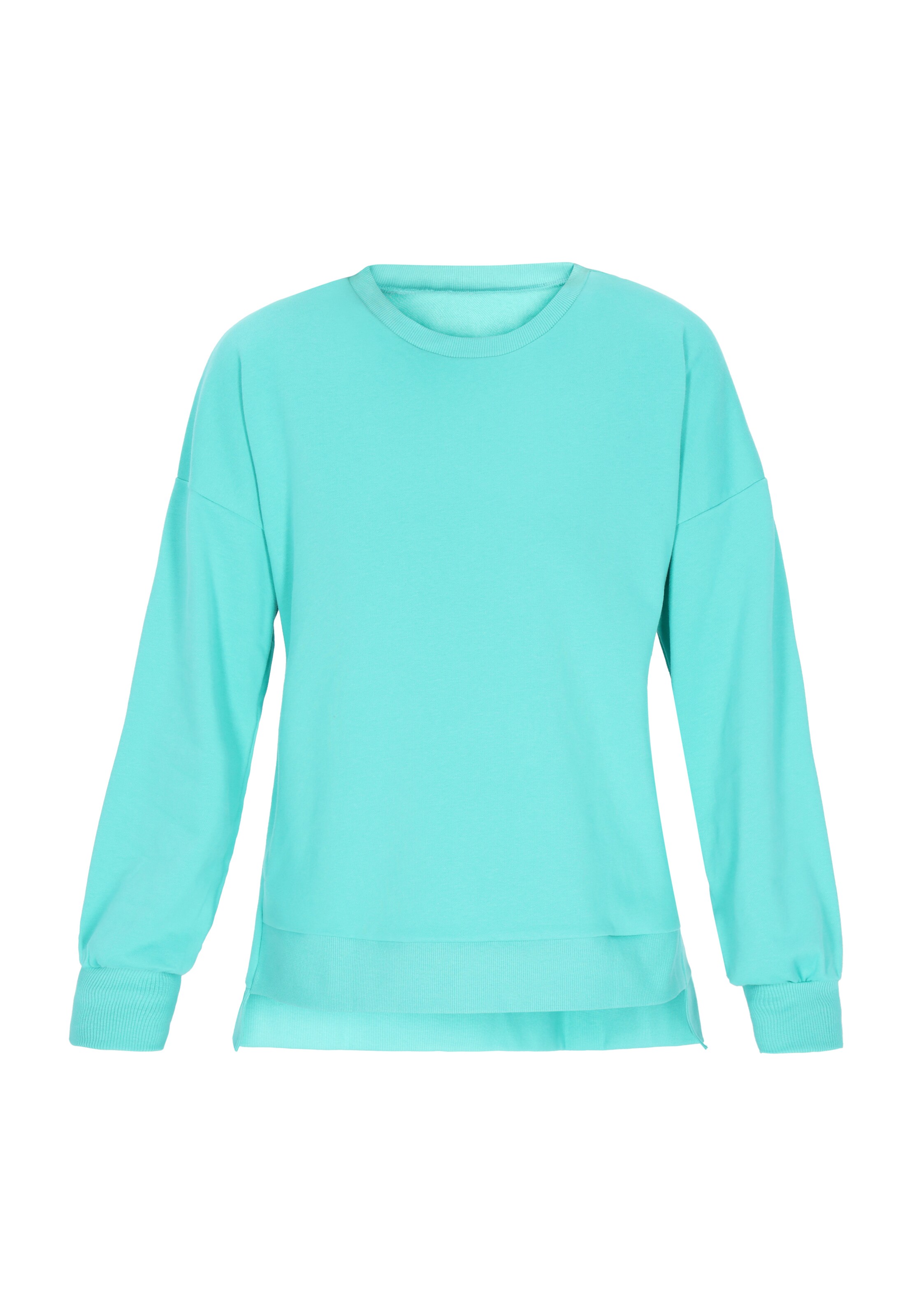 IZIA Sweatshirt in Groen: voorkant