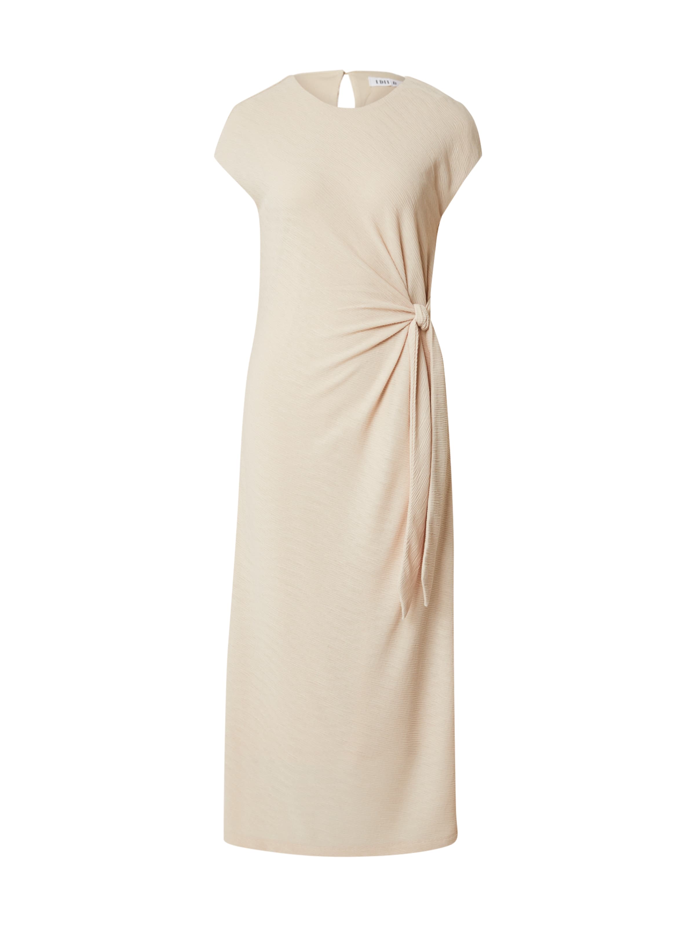 EDITED Šaty 'Josefin' - Béžová: predná strana