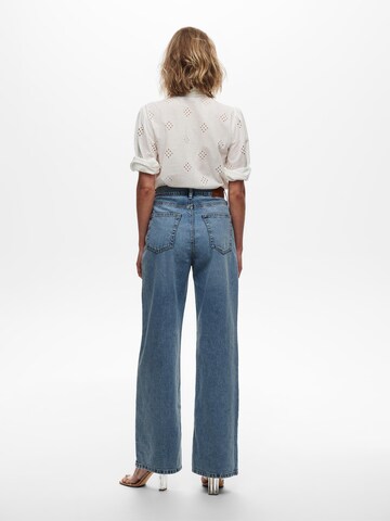 ONLY Wide Leg Jeans 'Hope' in Blau