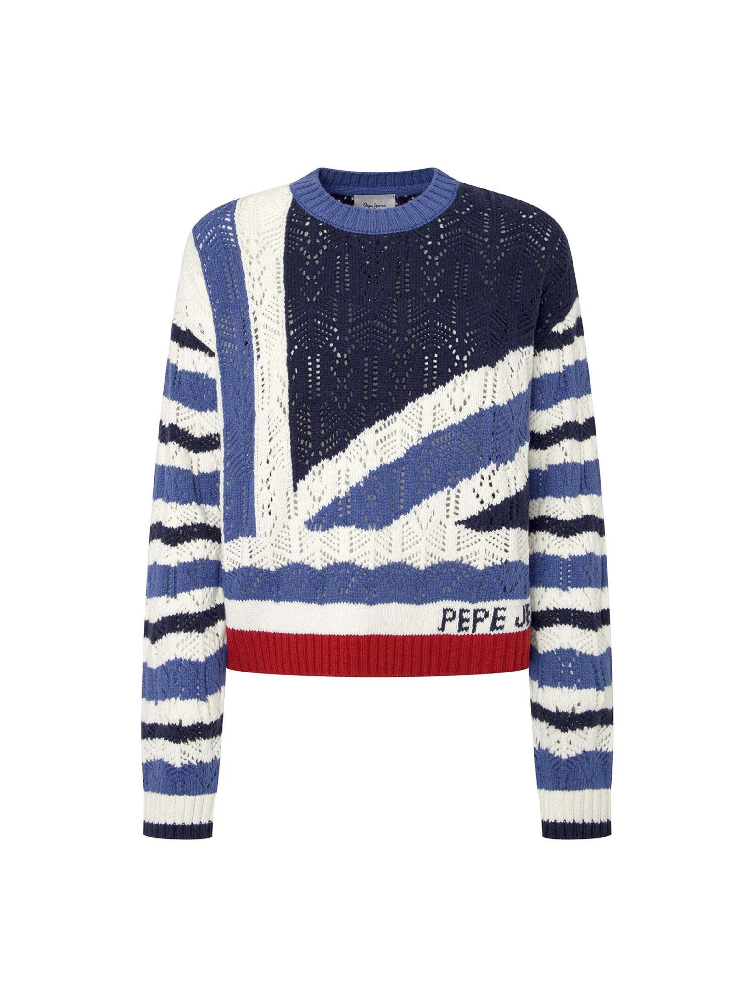Pepe Jeans Pullover 'Harlow' in Mischfarben: Vorderseite