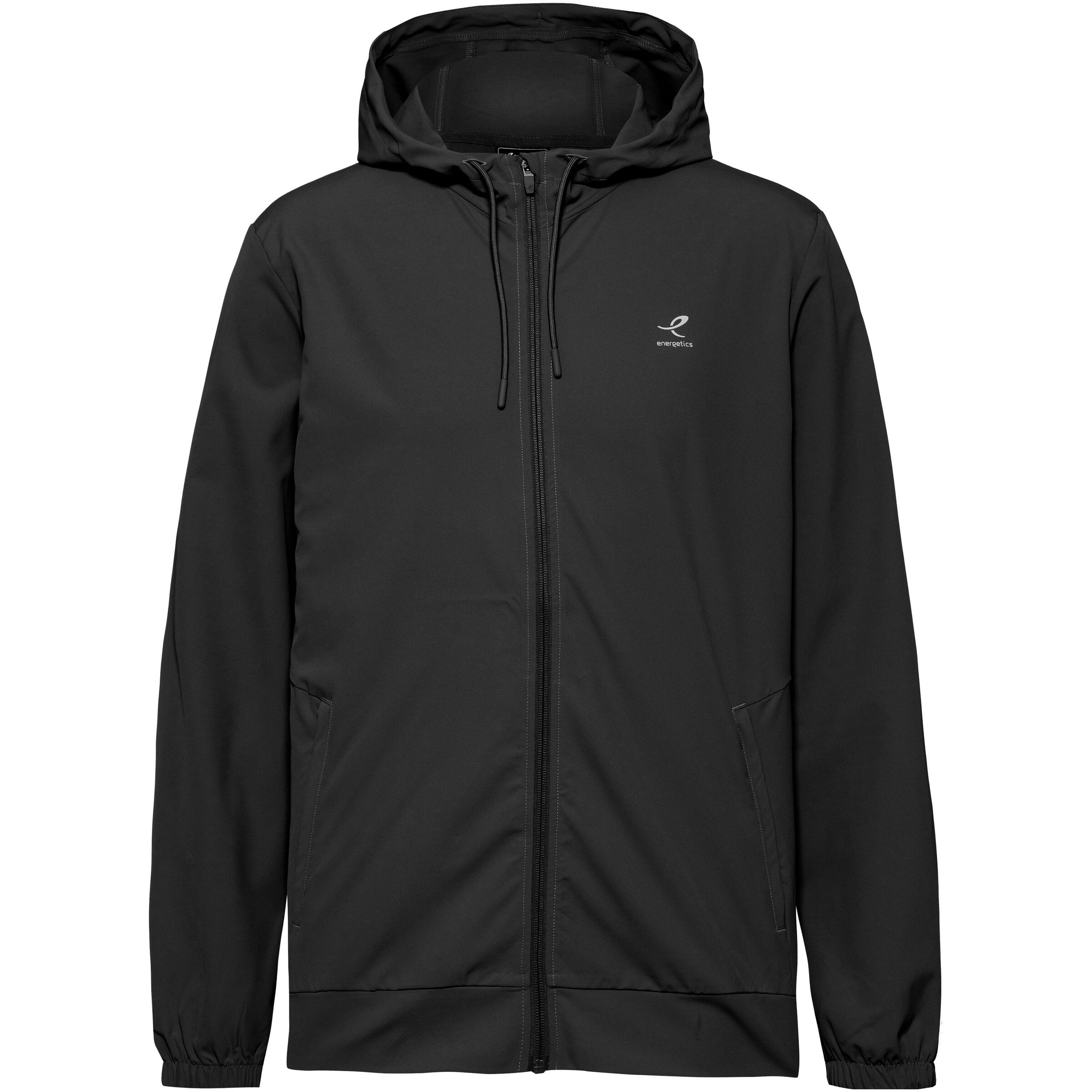 ENERGETICS Jacke 'Murphy' in Schwarz: Vorderseite