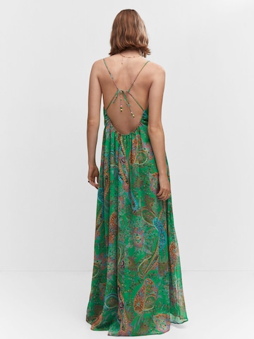 Rochie de vară 'Rosalie' de la MANGO pe verde