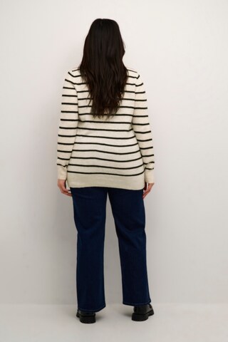 KAFFE CURVE Trui 'KA Linda' in Beige