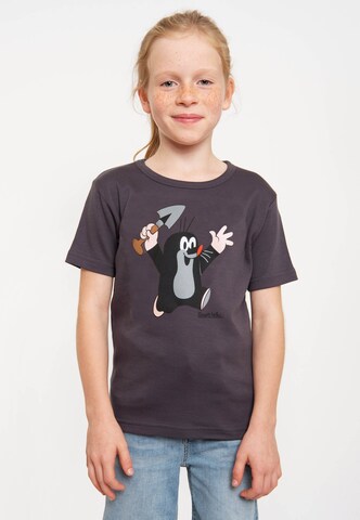 LOGOSHIRT T-Shirt 'Der kleine Maulwurf' in Blau: Vorderseite
