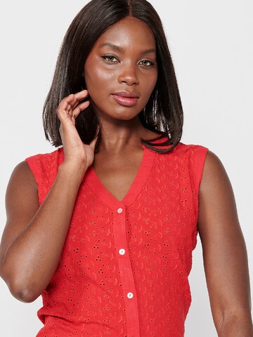 Camicia da donna di KOROSHI in rosso