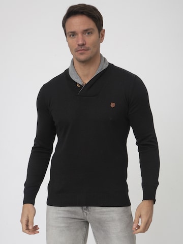 Sir Raymond Tailor Sweater 'Erasmo' in Black: front