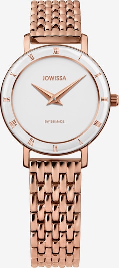 JOWISSA Analoog horloge 'ROMA' in de kleur Rose-goud / Rosa / Wit, Productweergave