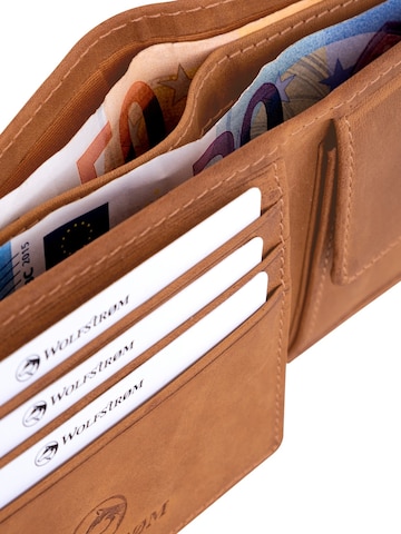 Wolfstrøm Wallet in Brown