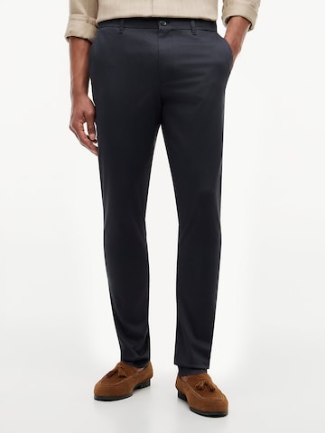 TOMMY HILFIGER Slimfit Hose 'Bleecker' in Blau: Vorderseite