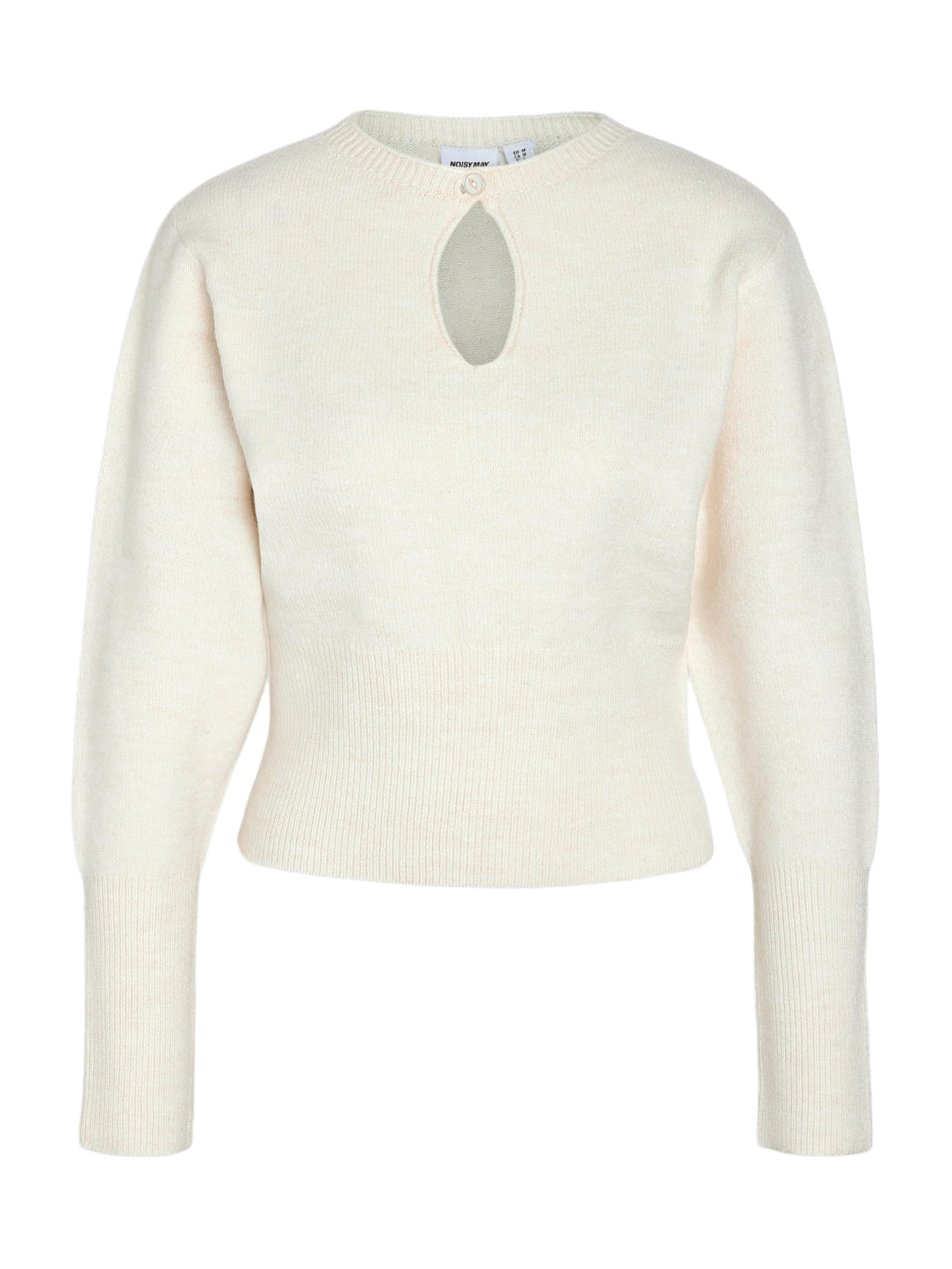 Noisy may Pullover in Weiß: Vorderseite