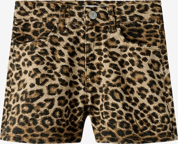 NAME IT - regular Pantalón 'NKFRose' en marrón: frente