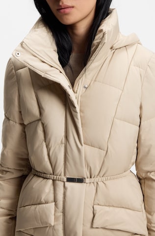 BOSS Winter Coat in Beige