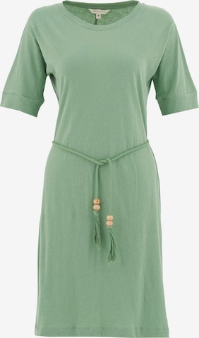 Organication Kleid in Grün: Vorderseite
