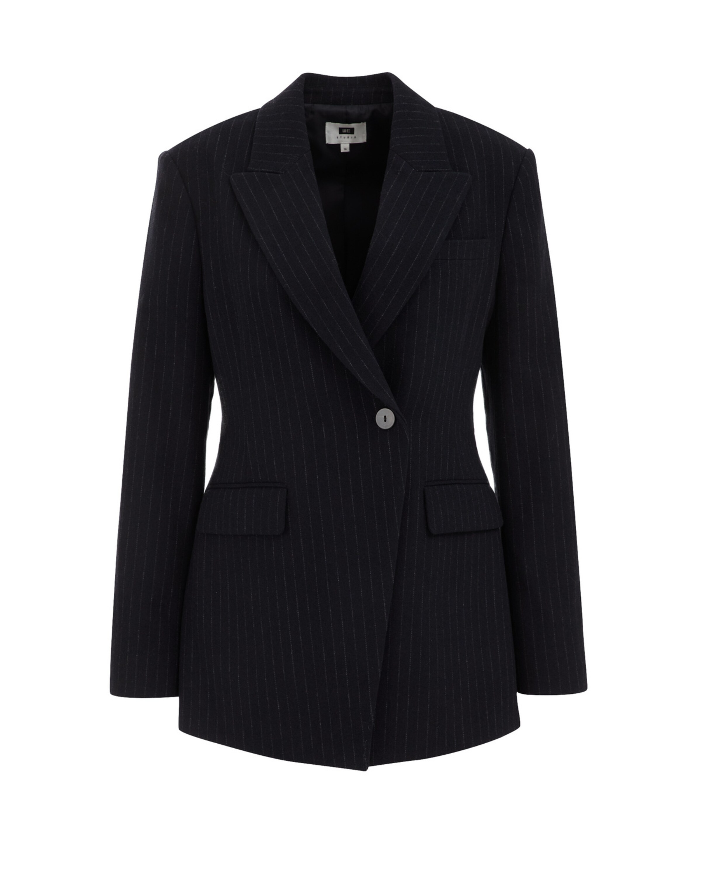 WE Studio - Blazer em azul: frente