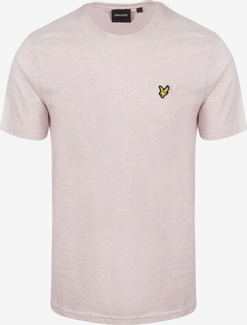 Lyle & Scott Shirt 'heather' in Pink: Vorderseite