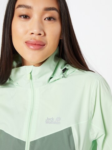 JACK WOLFSKIN Sports jacket in Green