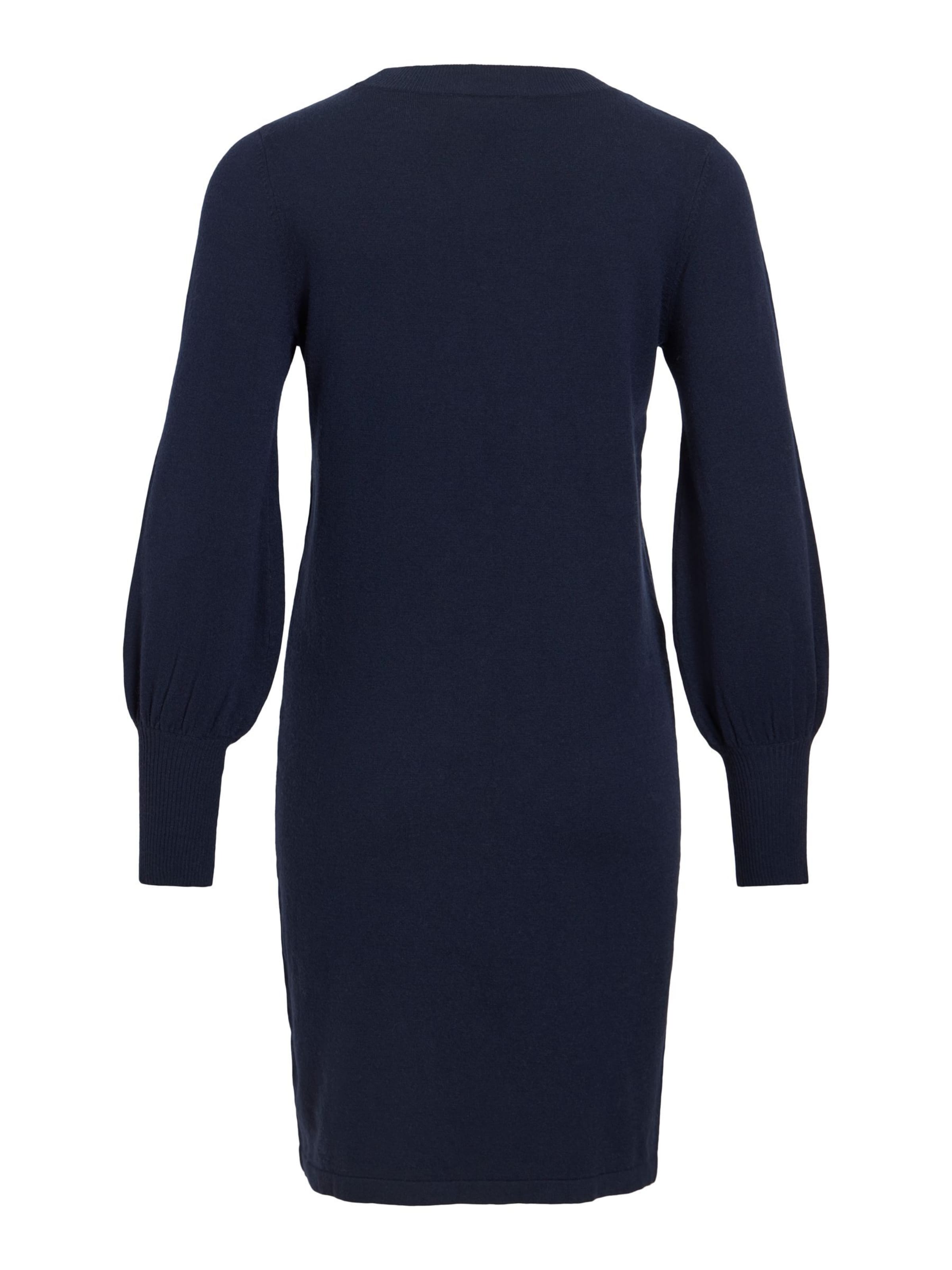 VILA Knit dress 'VIKerry' in Blue