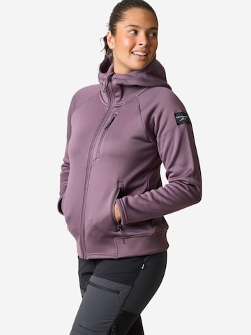 Veste en polaire fonctionnelle 'Lofoten' SWEDEMOUNT en violet
