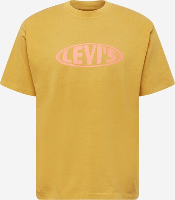 LEVI'S ® Póló 'Vintage Fit Graphic Tee' - sárga: elől