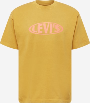 LEVI'S ® T-shirt 'Vintage Fit Graphic Tee' i gul: framsida