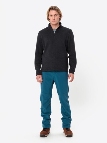 VAUDE Sports sweater 'Tesero P II' in Black