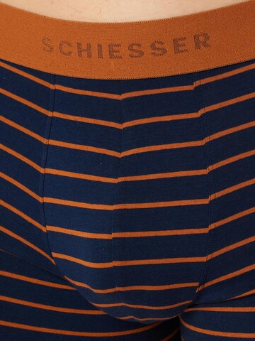 SCHIESSER Boxershorts '95/5 Organic Cotton' in Blauw